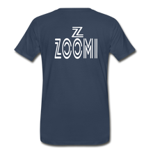 Load image into Gallery viewer, ZOOMI WEARS-M.O.S.S.A-Men&#39;s Premium T-Shirt - navy