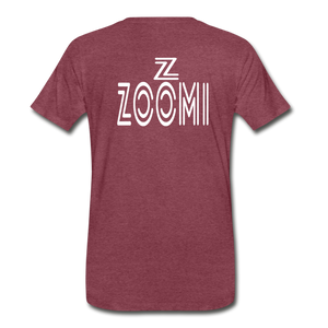 ZOOMI WEARS-M.O.S.S.A-Men's Premium T-Shirt - heather burgundy