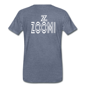 ZOOMI WEARS-M.O.S.S.A-Men's Premium T-Shirt - heather blue