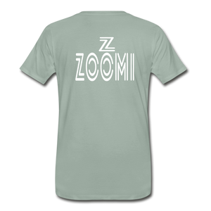 ZOOMI WEARS-M.O.S.S.A-Men's Premium T-Shirt - steel green