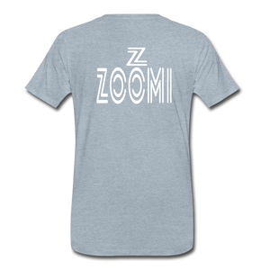 ZOOMI WEARS-M.O.S.S.A-Men's Premium T-Shirt - heather ice blue