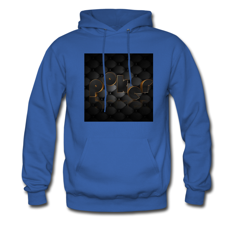 ZOOMI WEARS-POKER-Men's Hoodie - royal blue