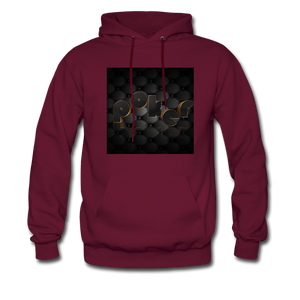 ZOOMI WEARS-POKER-Men's Hoodie - burgundy