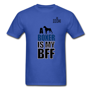 ZOOMI WEARS-DOG LOVER-Men's T-Shirt - royal blue