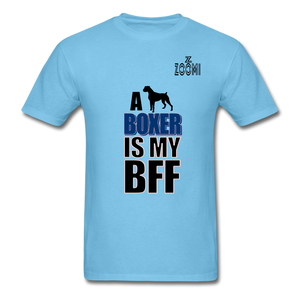 ZOOMI WEARS-DOG LOVER-Men's T-Shirt - aquatic blue