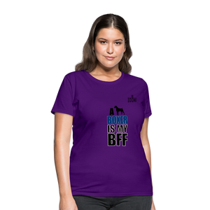 ZOOMI WEARS-DOG LOVERS-Women's T-Shirt - purple