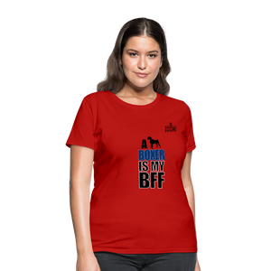 ZOOMI WEARS-DOG LOVERS-Women's T-Shirt - red