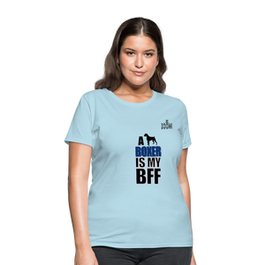 ZOOMI WEARS-DOG LOVERS-Women's T-Shirt - powder blue