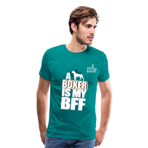 ZOOMI WEARS-DOG LOVERS-Men's Premium T-Shirt - teal