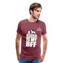 Load image into Gallery viewer, ZOOMI WEARS-DOG LOVERS-Men&#39;s Premium T-Shirt - heather burgundy