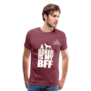 ZOOMI WEARS-DOG LOVERS-Men's Premium T-Shirt - heather burgundy