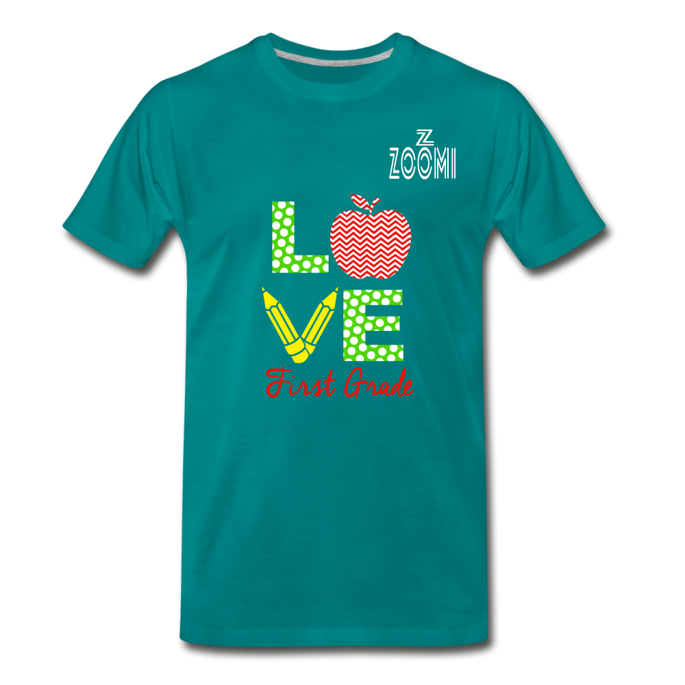 ZOOMI WEARS-TEACHERS-Men's Premium T-Shirt - teal