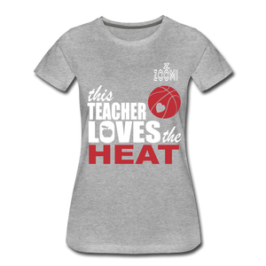 ZOOMI WEARS-TEACHERS-Women’s Premium T-Shirt - heather gray