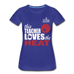 ZOOMI WEARS-TEACHERS-Women’s Premium T-Shirt - royal blue