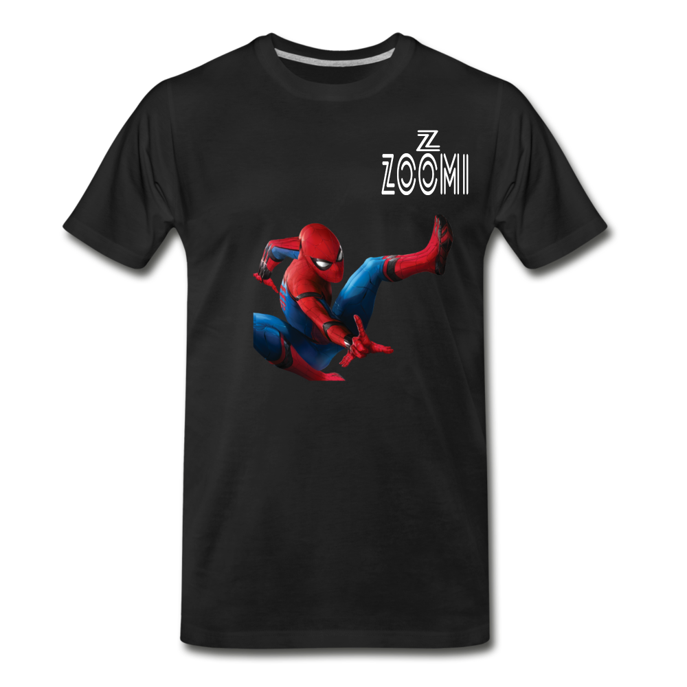 ZOOMI WEARS-SPIDER MAN-Men's Premium T-Shirt - black