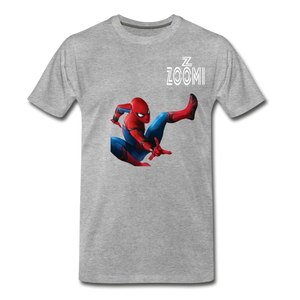 ZOOMI WEARS-SPIDER MAN-Men's Premium T-Shirt - heather gray