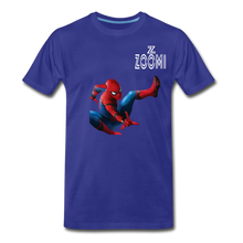 Load image into Gallery viewer, ZOOMI WEARS-SPIDER MAN-Men&#39;s Premium T-Shirt - royal blue