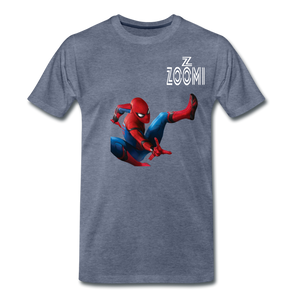 ZOOMI WEARS-SPIDER MAN-Men's Premium T-Shirt - heather blue