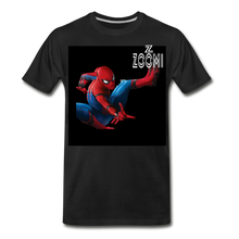 Load image into Gallery viewer, ZOOMI WEARS-SPIDER MAN-Men&#39;s Premium T-Shirt - black