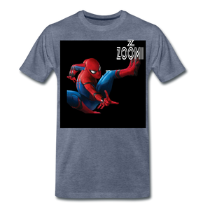 ZOOMI WEARS-SPIDER MAN-Men's Premium T-Shirt - heather blue