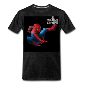 ZOOMI WEARS-SPIDER MAN-Men's Premium T-Shirt - charcoal gray