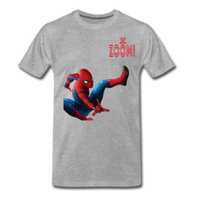 Load image into Gallery viewer, ZOOMI WEARS-SUPER HEROES-Men&#39;s Premium T-Shirt - heather gray