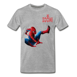 ZOOMI WEARS-SUPER HEROES-Men's Premium T-Shirt - heather gray