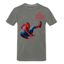 Load image into Gallery viewer, ZOOMI WEARS-SUPER HEROES-Men&#39;s Premium T-Shirt - asphalt gray