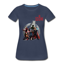 Load image into Gallery viewer, ZOOMI WEARS-SUPER HEROES-Women’s Premium T-Shirt - navy