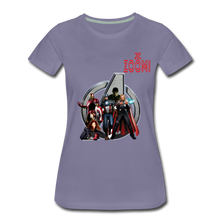 Load image into Gallery viewer, ZOOMI WEARS-SUPER HEROES-Women’s Premium T-Shirt - washed violet