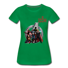 Load image into Gallery viewer, ZOOMI WEARS-SUPER HEROES-Women’s Premium T-Shirt - kelly green