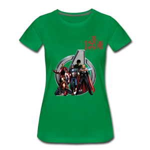 ZOOMI WEARS-SUPER HEROES-Women’s Premium T-Shirt - kelly green