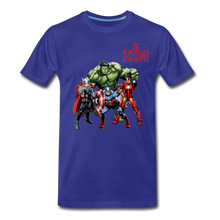 Load image into Gallery viewer, ZOOMI WEARS-SUPER HEROES-Men&#39;s Premium T-Shirt - royal blue