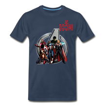 Load image into Gallery viewer, ZOOMI WEARS-SUPER HEROES-Men&#39;s Premium T-Shirt - navy