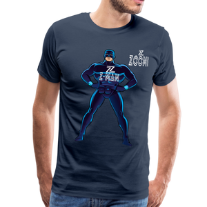 ZOOMI WEARS-SUPER HEROES-Men's Premium T-Shirt - navy