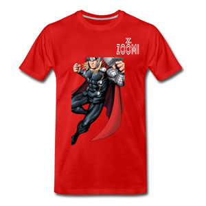 ZOOMI WEARS-SUPER HEROES-Men's Premium T-Shirt - red