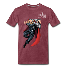 Load image into Gallery viewer, ZOOMI WEARS-SUPER HEROES-Men&#39;s Premium T-Shirt - heather burgundy