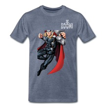 Load image into Gallery viewer, ZOOMI WEARS-SUPER HEROES-Men&#39;s Premium T-Shirt - heather blue