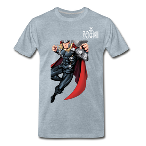 ZOOMI WEARS-SUPER HEROES-Men's Premium T-Shirt - heather ice blue