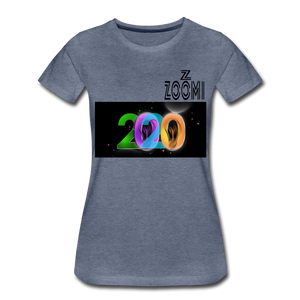 ZOOMI WEARS-2020-Women’s Premium T-Shirt - heather blue