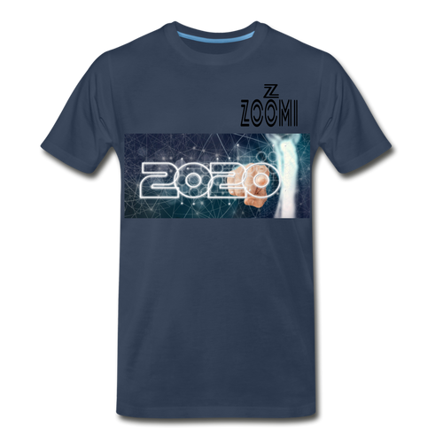 ZOOMI WEARS-2020-Men's Premium T-Shirt - navy