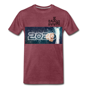 ZOOMI WEARS-2020-Men's Premium T-Shirt - heather burgundy