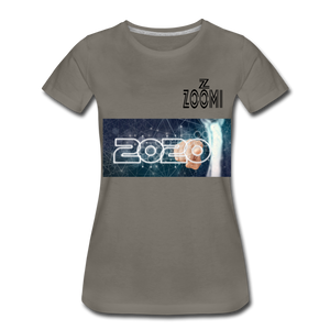 ZOOMI WEARS-2020-Women’s Premium T-Shirt - asphalt gray