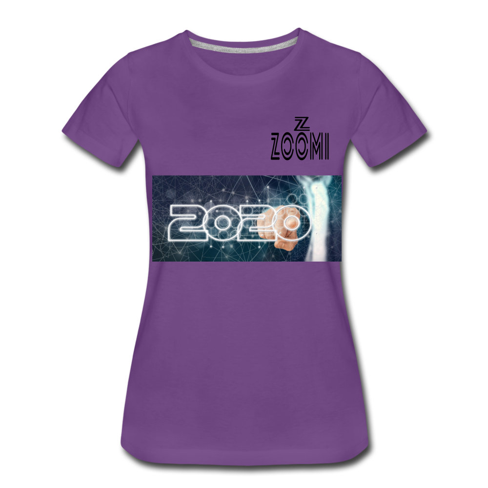 ZOOMI WEARS-2020-Women’s Premium T-Shirt - purple