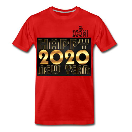 ZOOMI WEARS-2020-Men's Premium T-Shirt - red