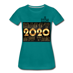 ZOOMI WEARS-2020-Women’s Premium T-Shirt - teal