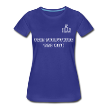 Load image into Gallery viewer, ZOOMI WEARS-F.E.A.R.-Women’s Premium T-Shirt - royal blue