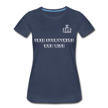 Load image into Gallery viewer, ZOOMI WEARS-F.E.A.R.-Women’s Premium T-Shirt - navy