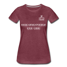 Load image into Gallery viewer, ZOOMI WEARS-F.E.A.R.-Women’s Premium T-Shirt - heather burgundy