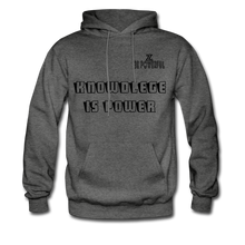 Load image into Gallery viewer, ZOOMI WEARS-BE POWERFUL-Men&#39;s Hoodie - charcoal gray